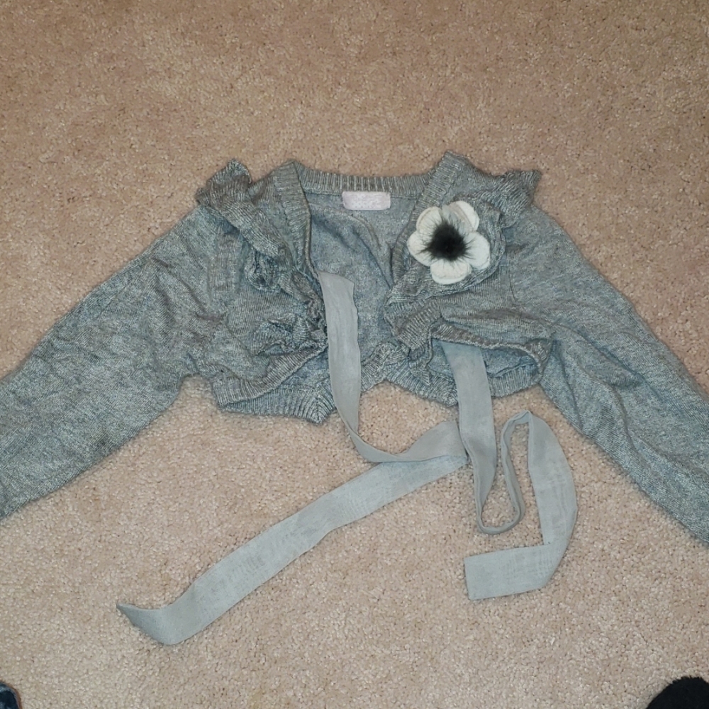 Grey cardigan wrap size 2 from Italy
